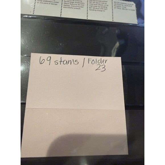 U.S. COMM SHEET OF 69 SCOTT#2696a 1992 29ct WILDFLOWERS MNH P#P2222 - Picture 9 of 9